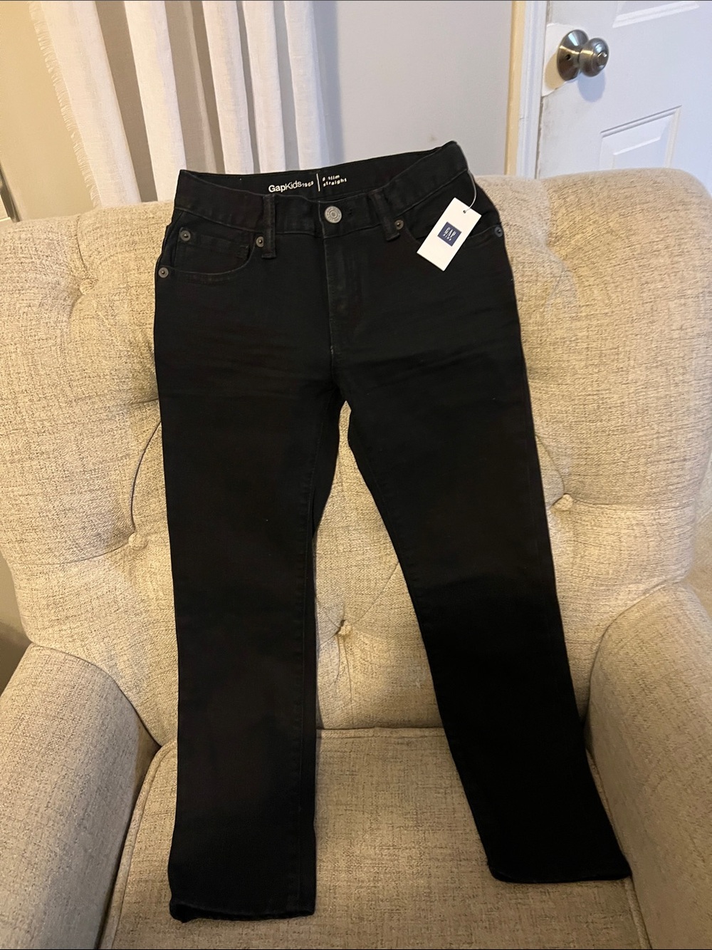 GAP Black Straight-Leg boys  Jeans